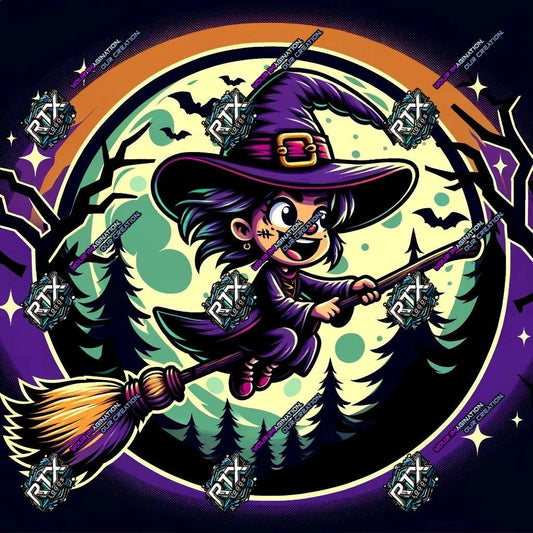 Enchanted Flight Witch