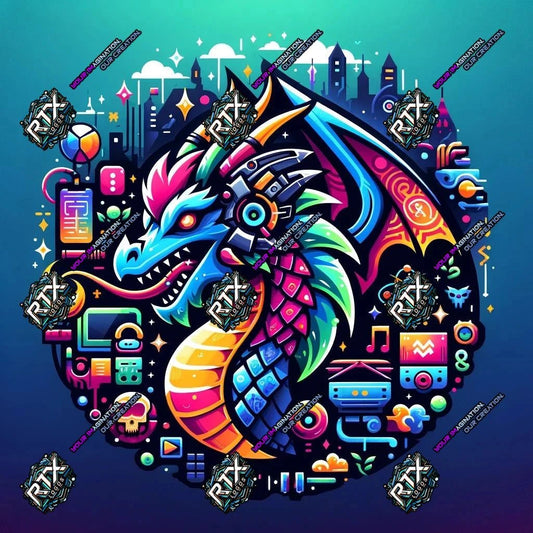 Techno Mythica Dragon